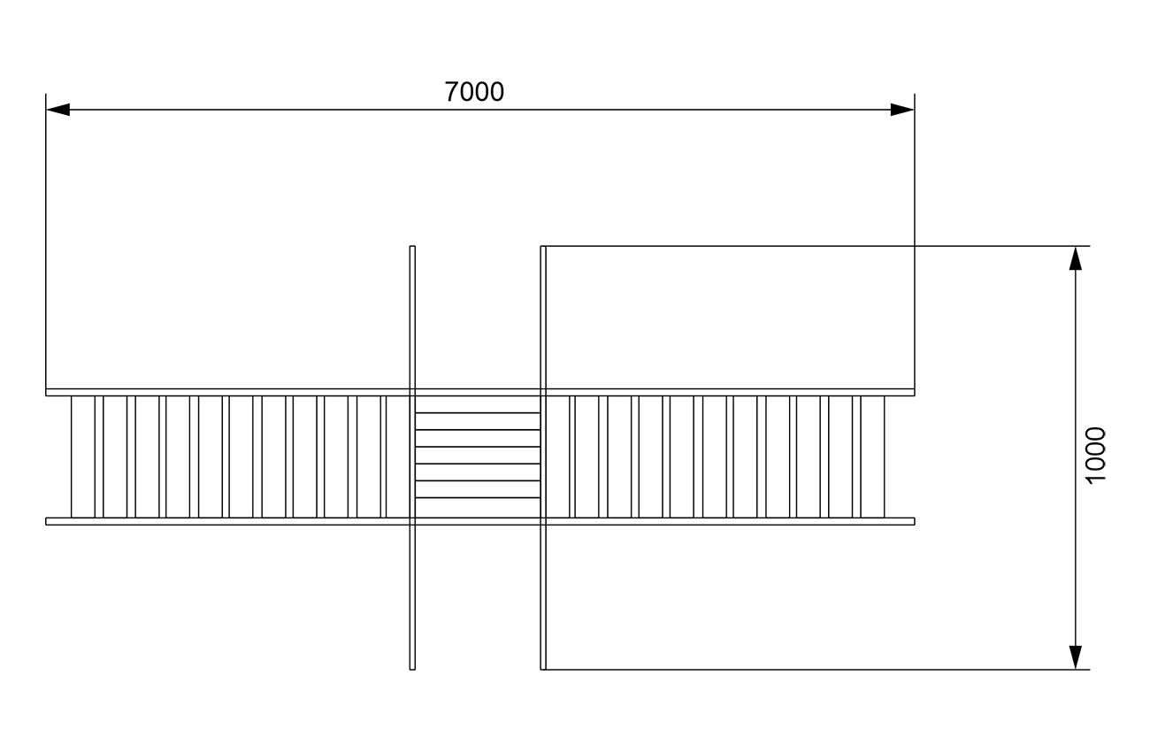 Лестница кинологическая